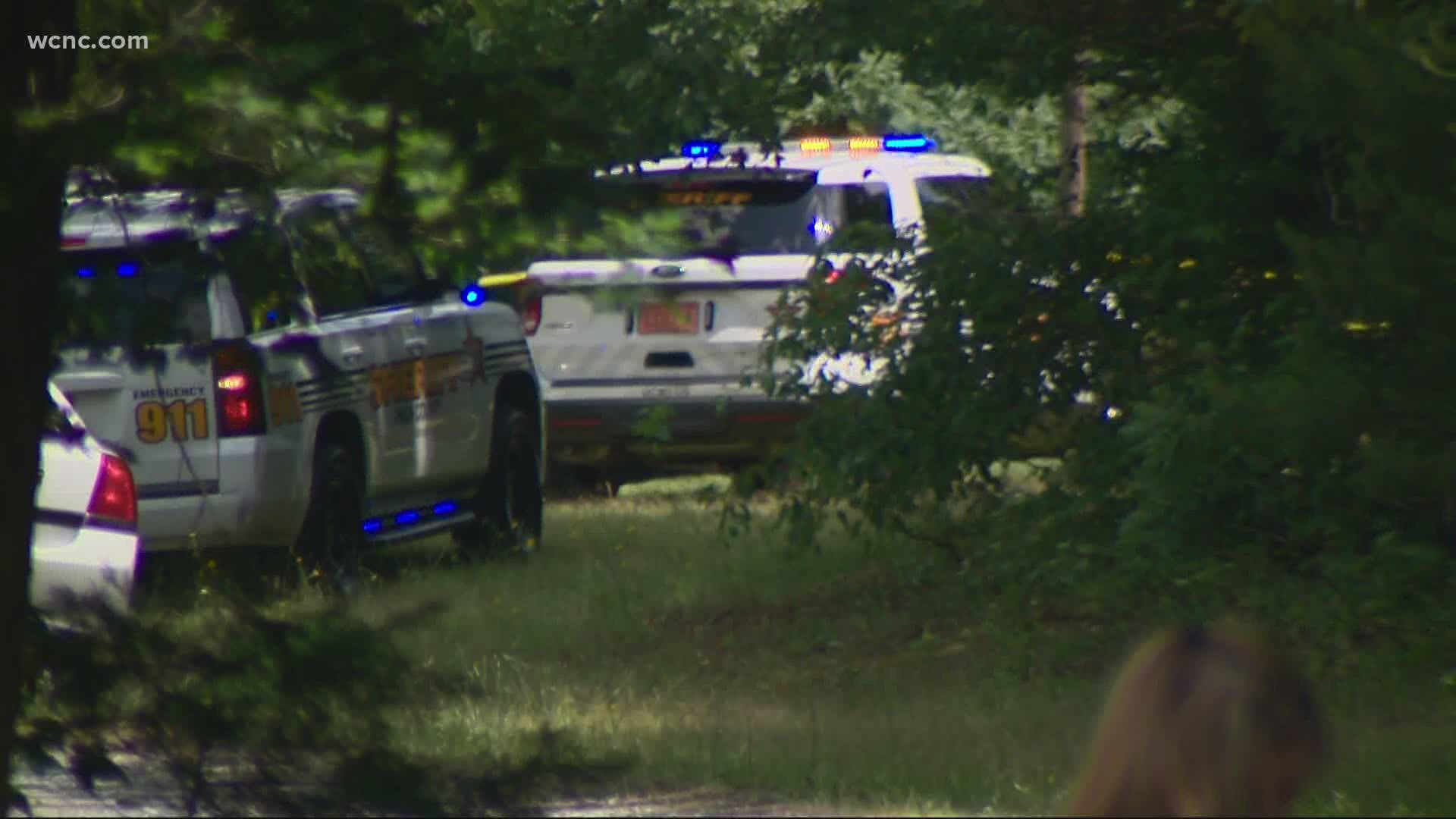 A Union County deputy shot a man after a reported disturbance at a church Sunday morning.