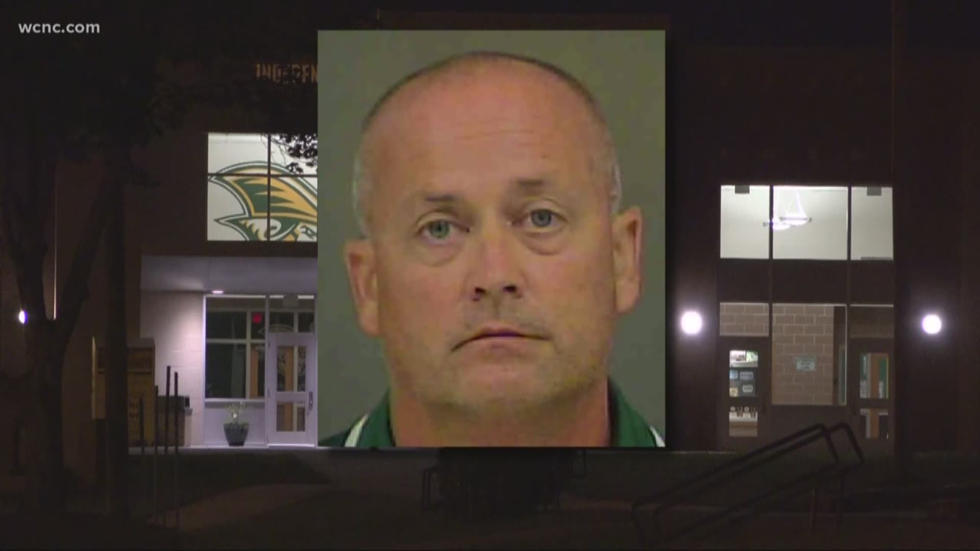 A CMS employee is accused of sexually assaulting two then-students in a span of eight years.