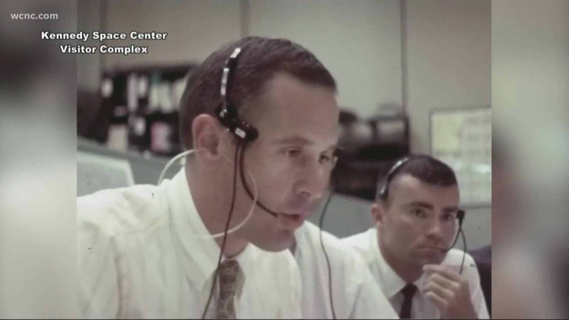 You may not know there's a South Carolina man whose voice linked together mission control and the astronauts on Apollo 11.