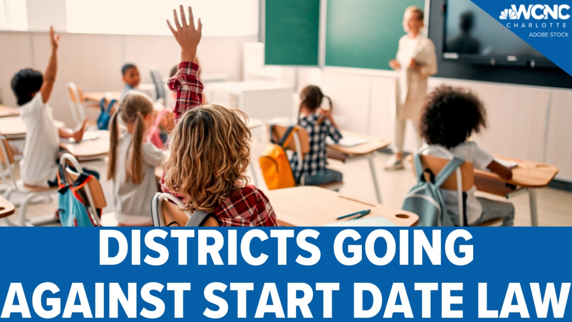 Several school boards in the area have led the wave of districts defying the state law and starting the school year weeks before it's allowed.