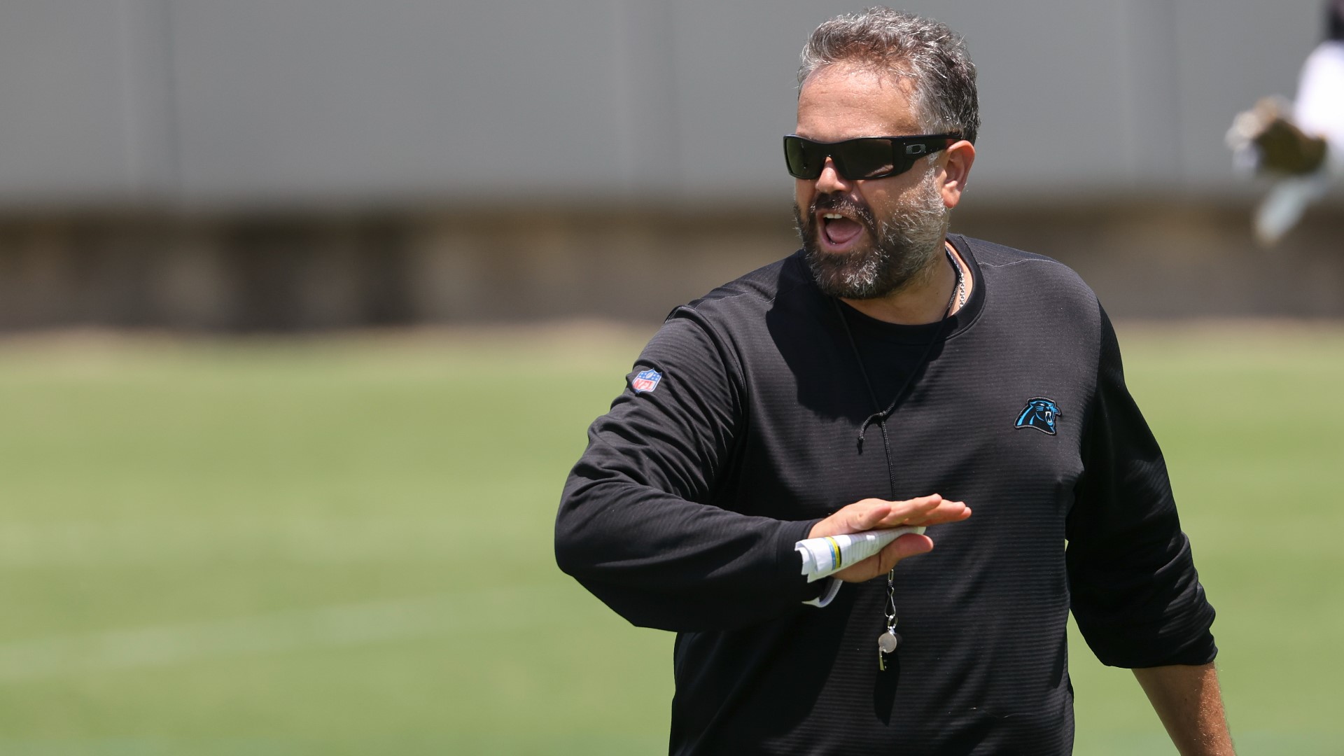 In an exclusive interview with WCNC Charlotte, Panthers head coach Matt Rhule says his team wants to turn QB Sam Darnold into a "really consistent" player.