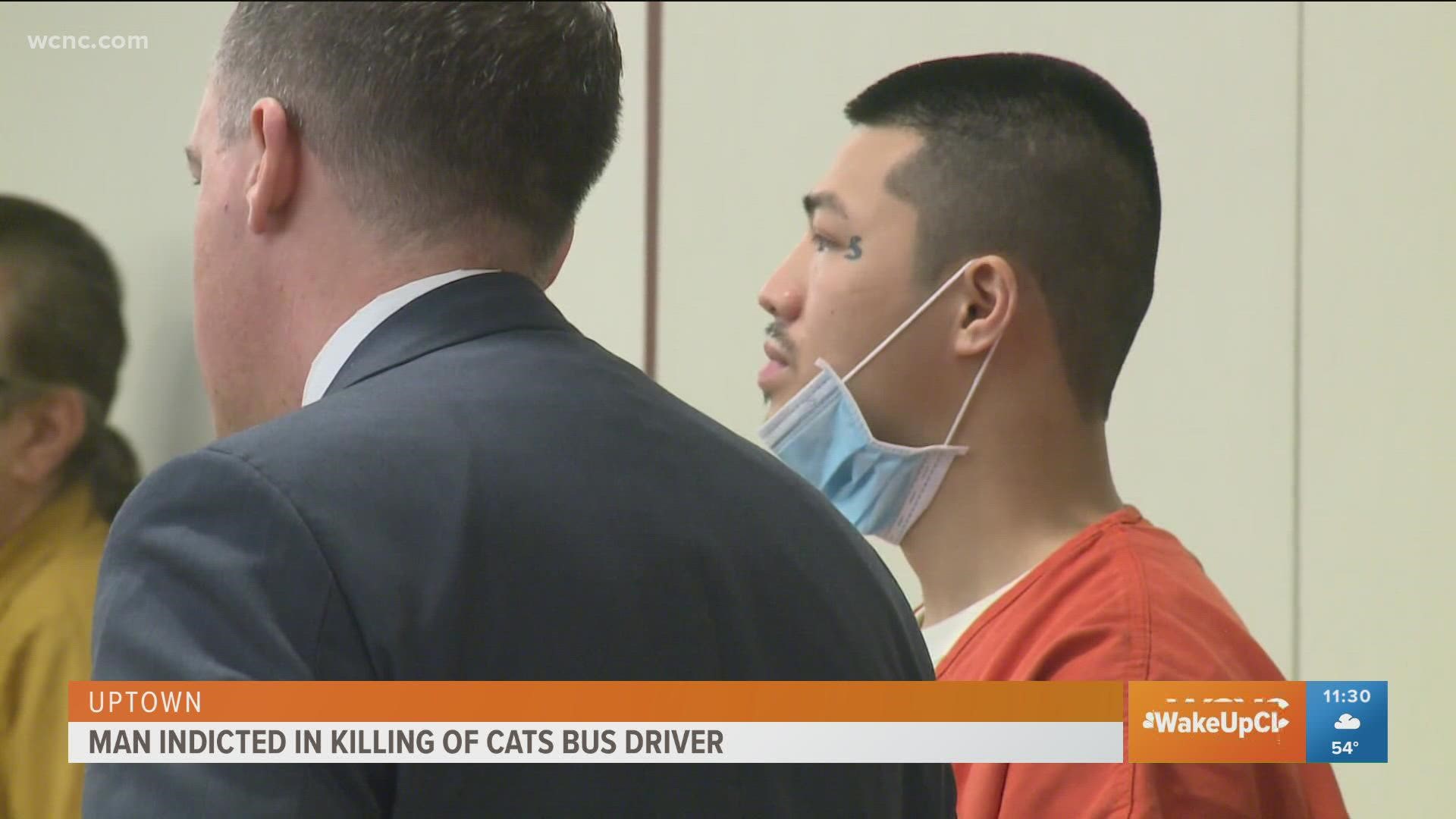 Darian Dru Thavychith was indicted by a grand jury on two charges, including murder, in connection with the killing of CATS driver Ethan Rivera in Uptown.