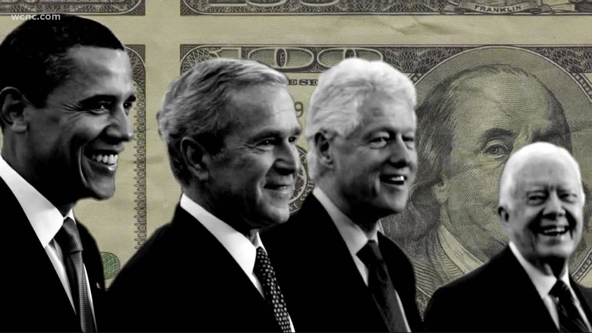 Paper clips, phone bills, and movie channels are just some of the expenses American taxpayers pick up for former presidents.
