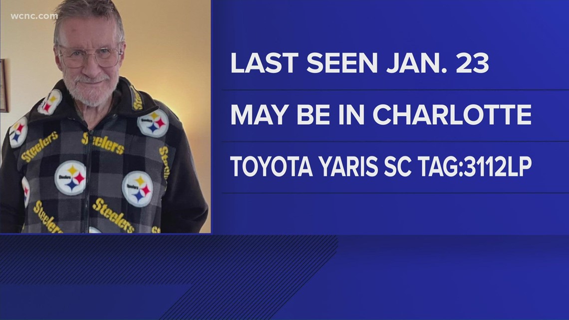 Missing York County man may be in Charlotte