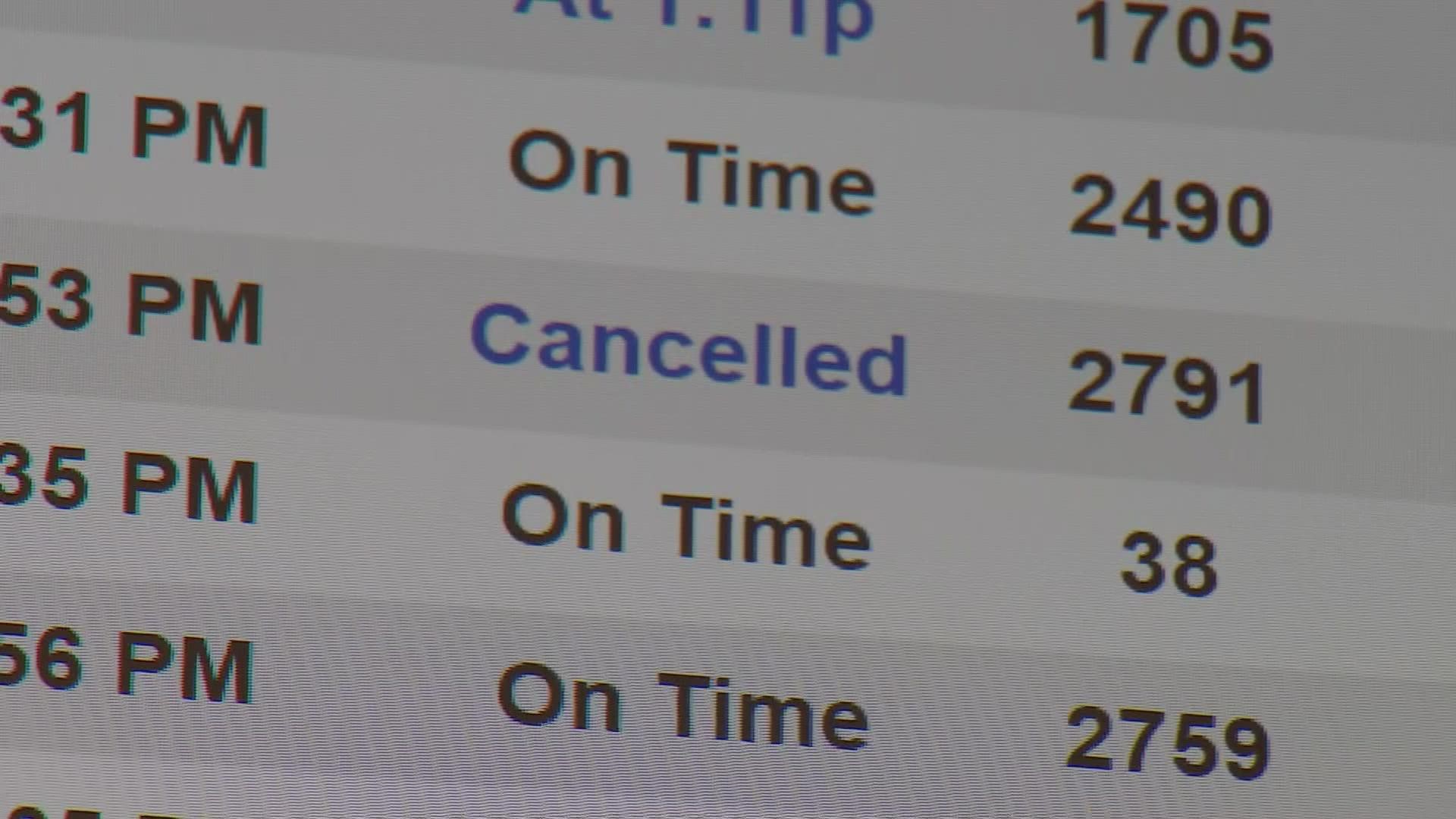 Hundreds of canceled flights left passengers across the U.S. scrambling to get home. So what can you do if your flight is canceled? What are your rights?
