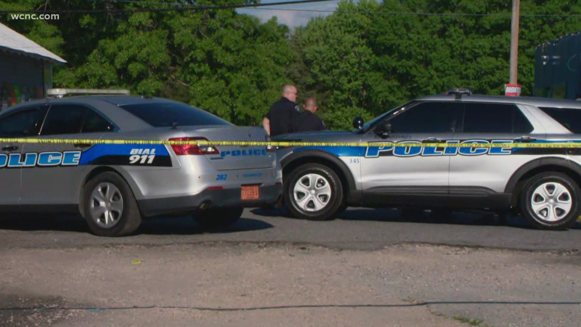 Police said the shooting happened around 1 p.m. at a Kannapolis convenience store. Police believe it was a drive-by shooting.