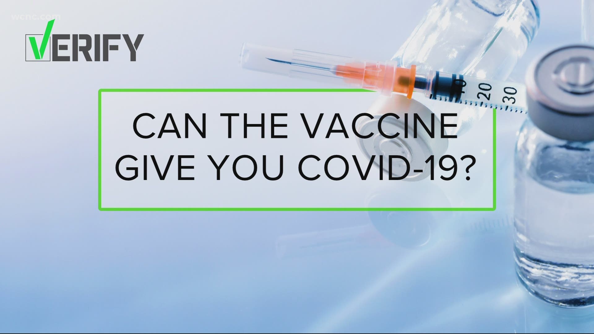 One of the most common misconceptions about vaccines is they can give you the disease you're being treated for. The COVID-19 vaccine is facing similar conspiracies.