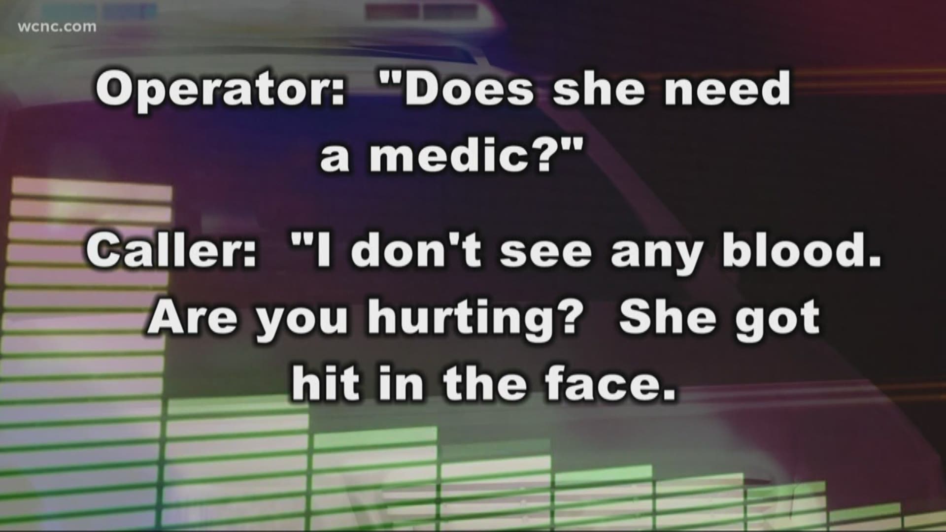 It wasn't the female jogger sounding out of breath on the 911 call, it was a male caller urgently relaying the information.