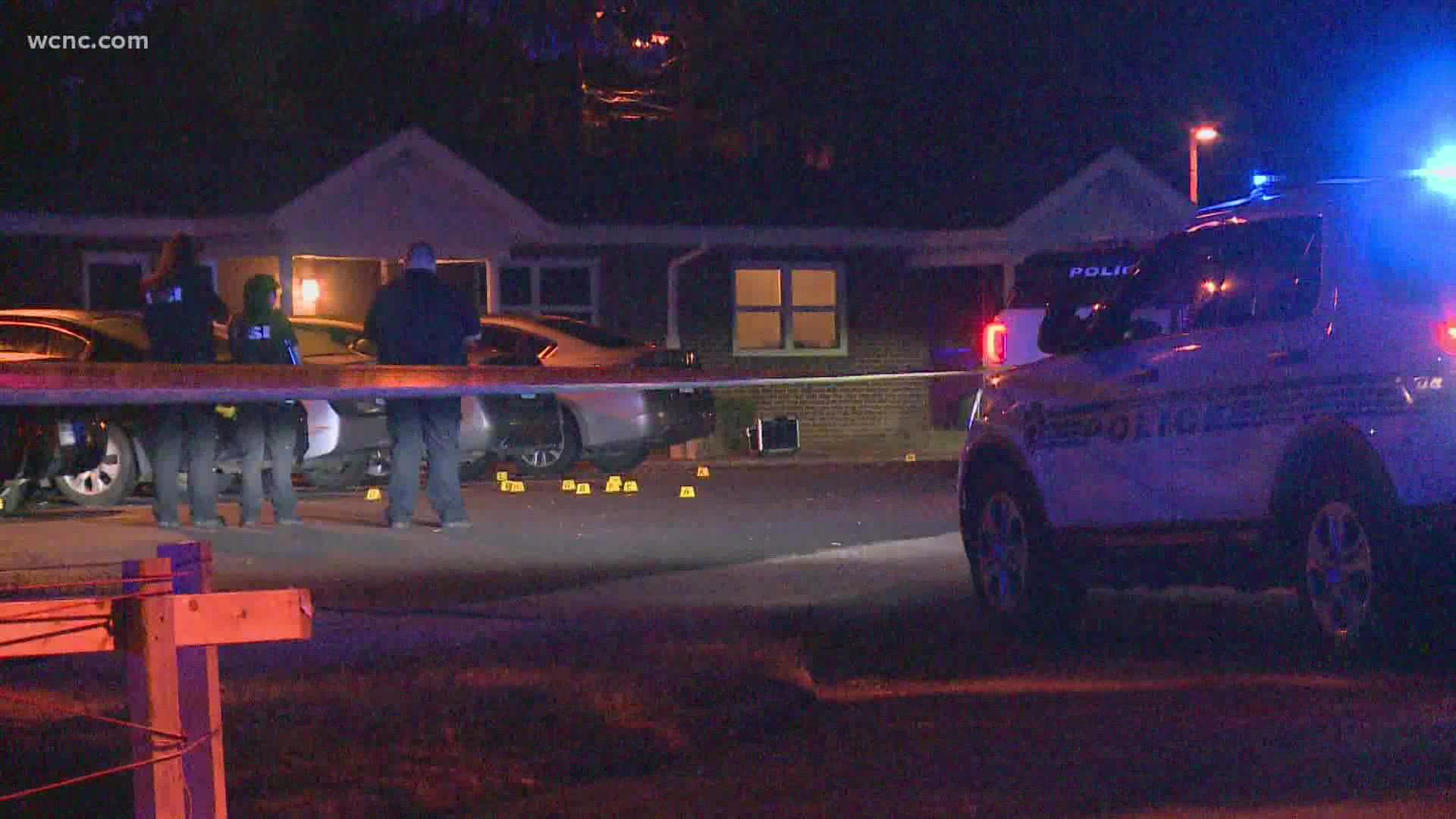 A teenager was rushed to the hospital after a shooting in west Charlotte late Tuesday night, detectives said.
