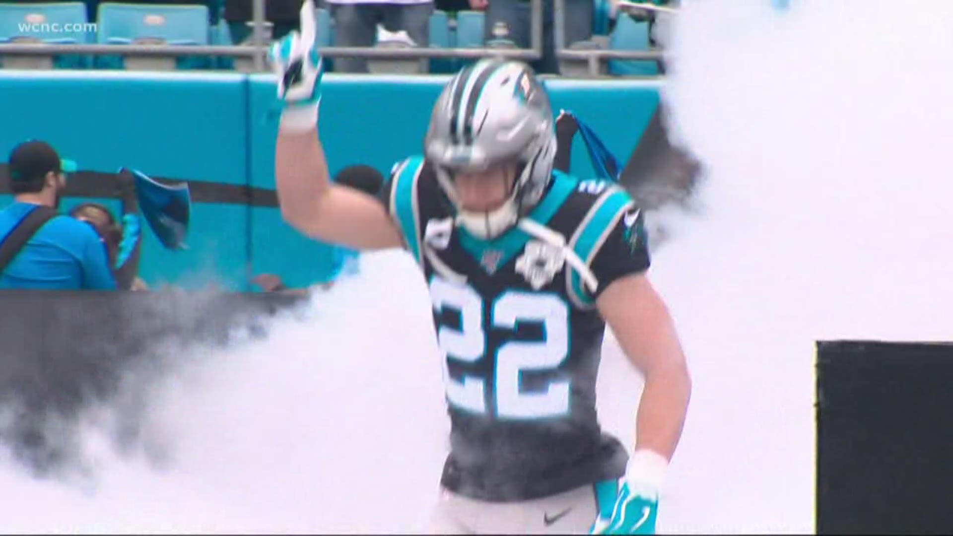 Christian McCaffrey says it never crossed his mind to leave the Carolina Panthers even with the team in the midst of a rebuild.