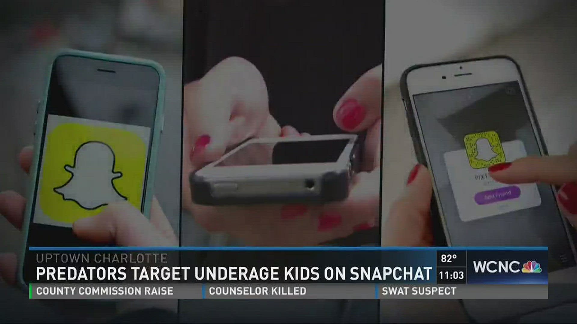 A new warning for parents after a man was arrested for sending naked pictures through Snapchat.