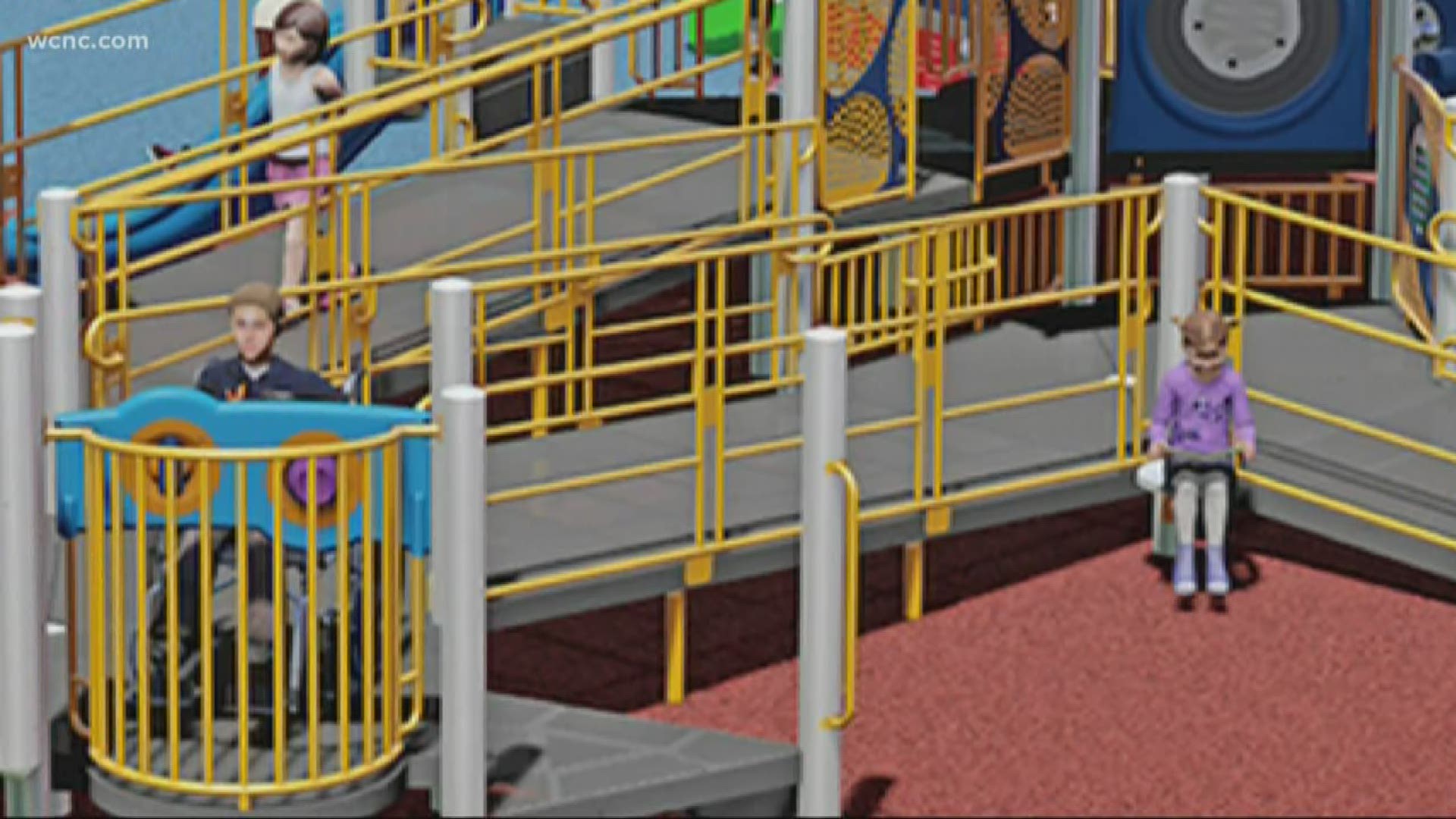 A playground in York County designed to give kids new access. It's aimed to offer children of all needs with a wide range of features.