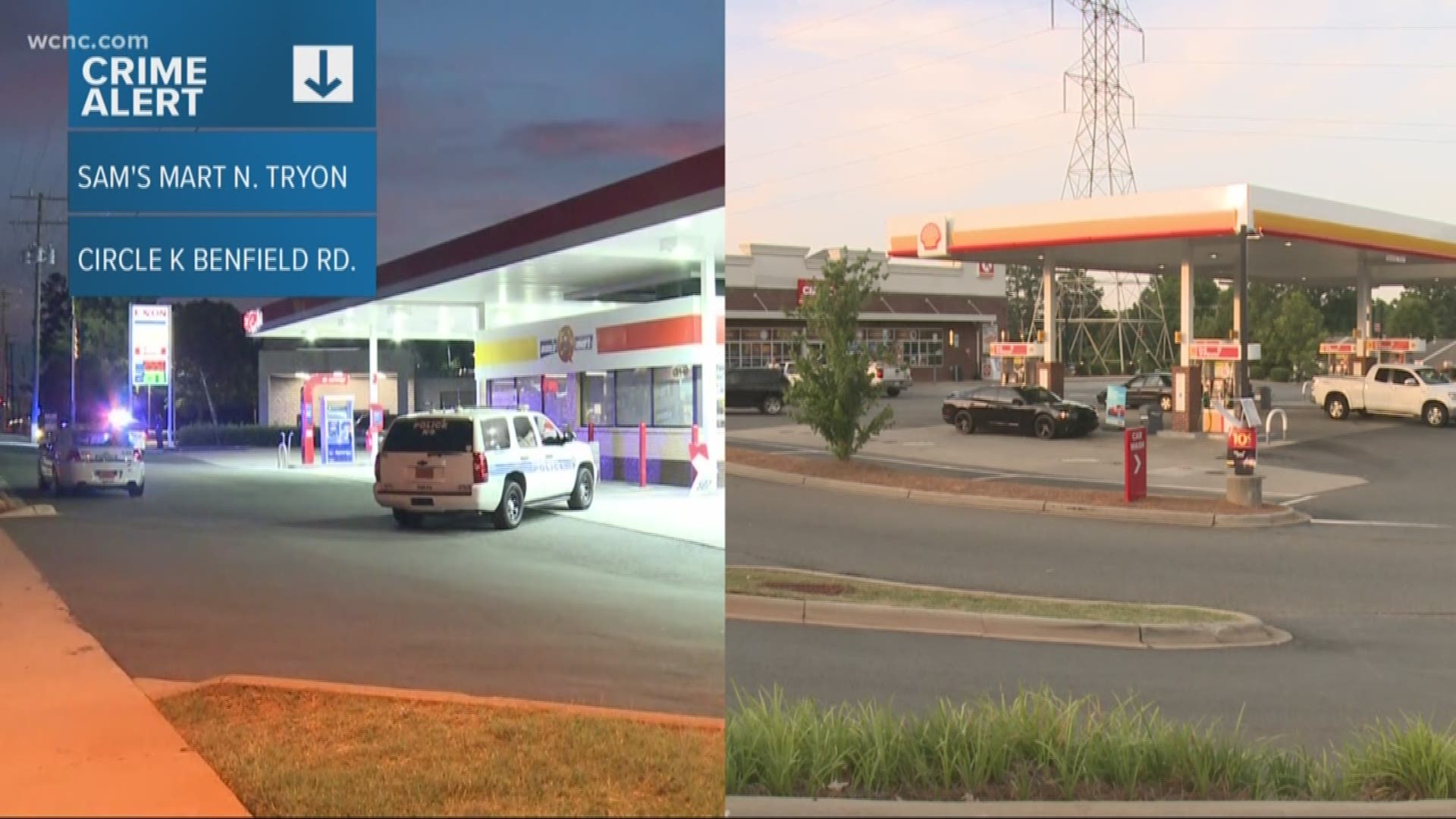 CMPD is investigating a series of armed robberies at local gas stations, including two new cases Monday morning.