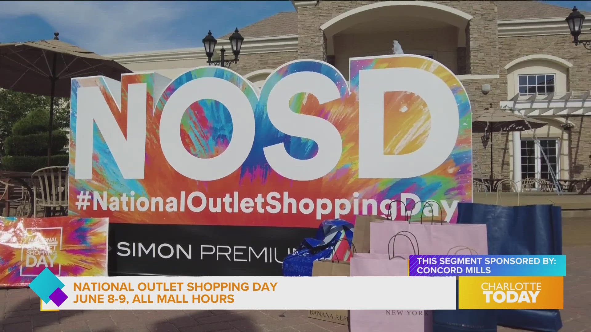 National Outlet Shopping Day is June 8th-9th all mall hours