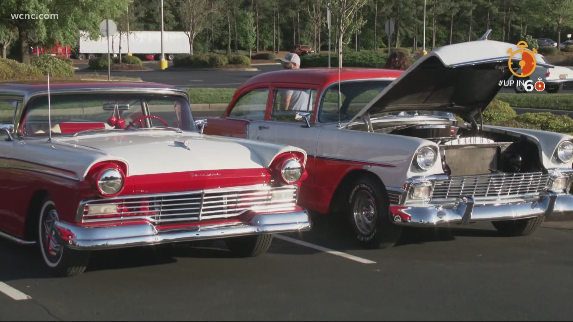 As we head into warmer weather, you'll start to see more car shows. But one group in Monroe, North Carolina, is showing off their classic rides throughout the year.