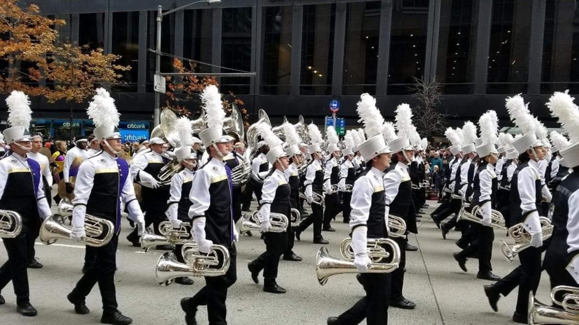 Western Carolina Pride of the Mountains performs in Macy's parade