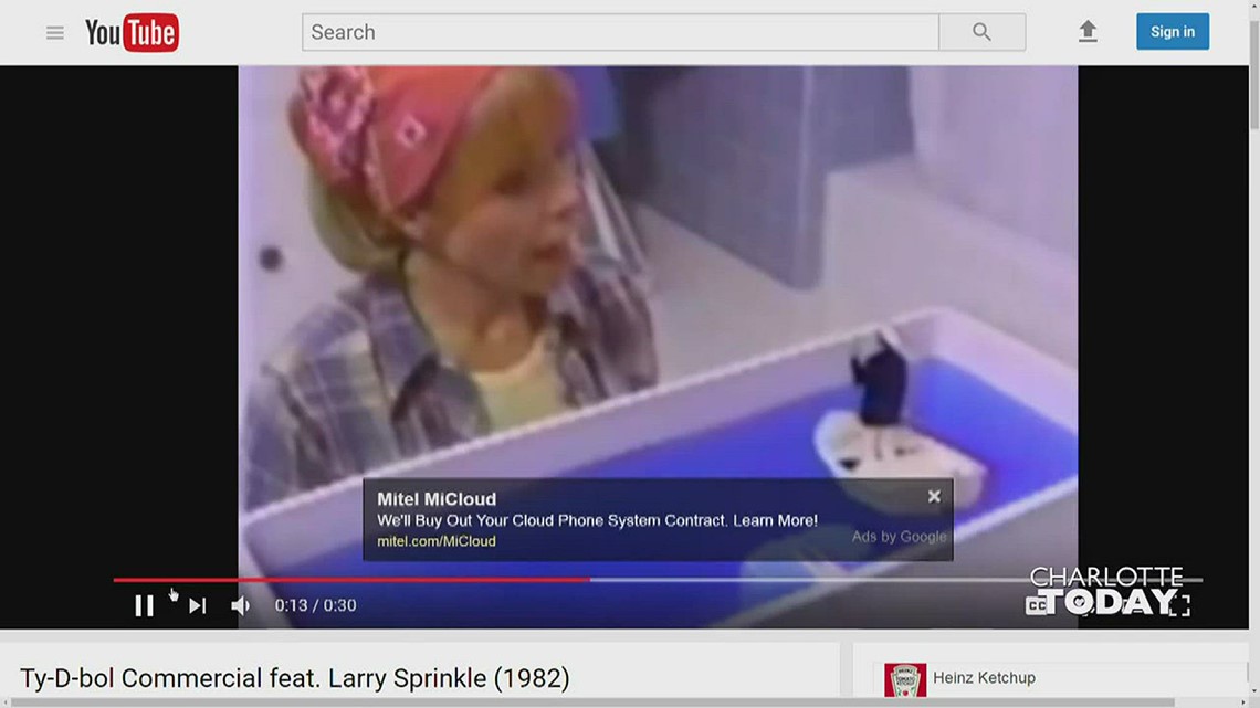 Watch Larry Sprinkle the tidy bowl man!