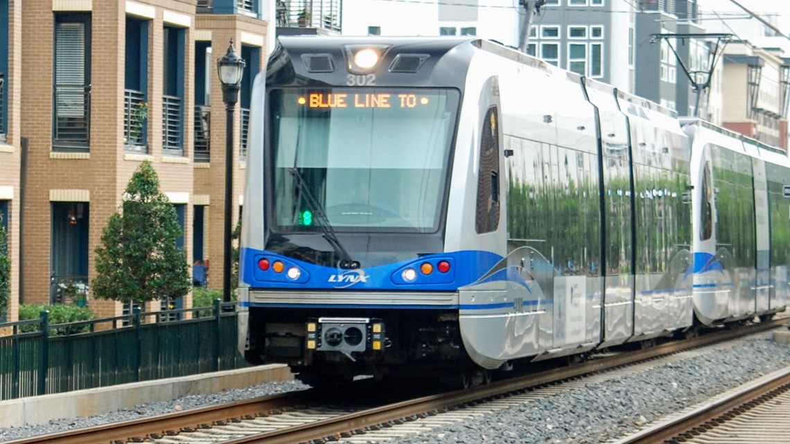How to get to Bank Of America Stadium in Charlotte by Bus or Light Rail?