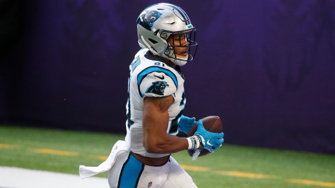 Panthers' Jeremy Chinn scores 2 defensive touchdowns on back-to