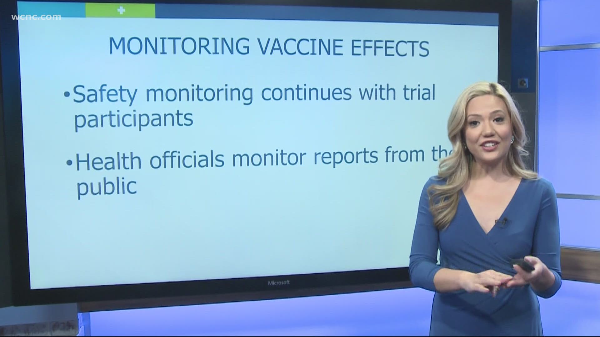 To help battle hesitancy against the COVID-19 vaccine, health officials explain side effects from any vaccine shot typically happen within two months.
