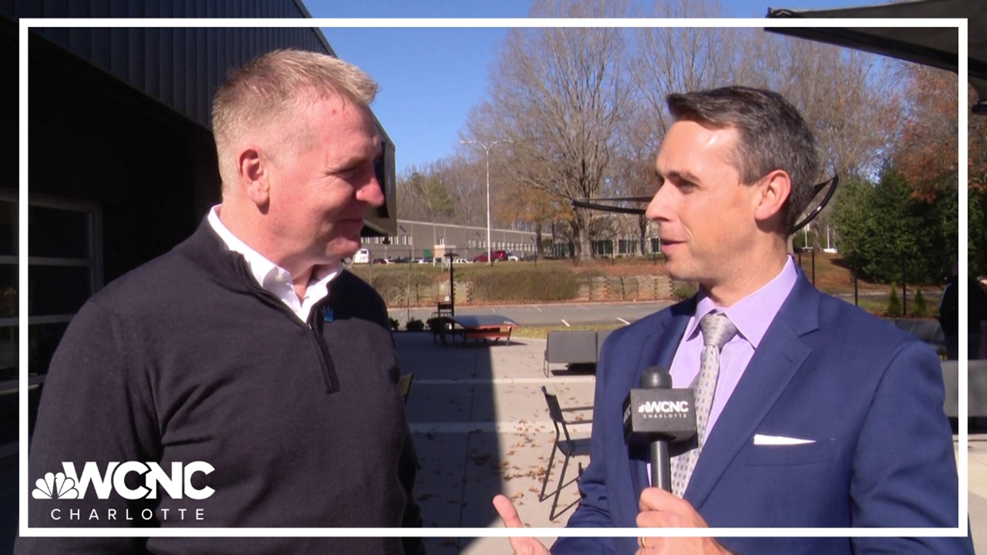 WCNC Sports Director Nick Carboni spoke with Dean Smith on Monday.