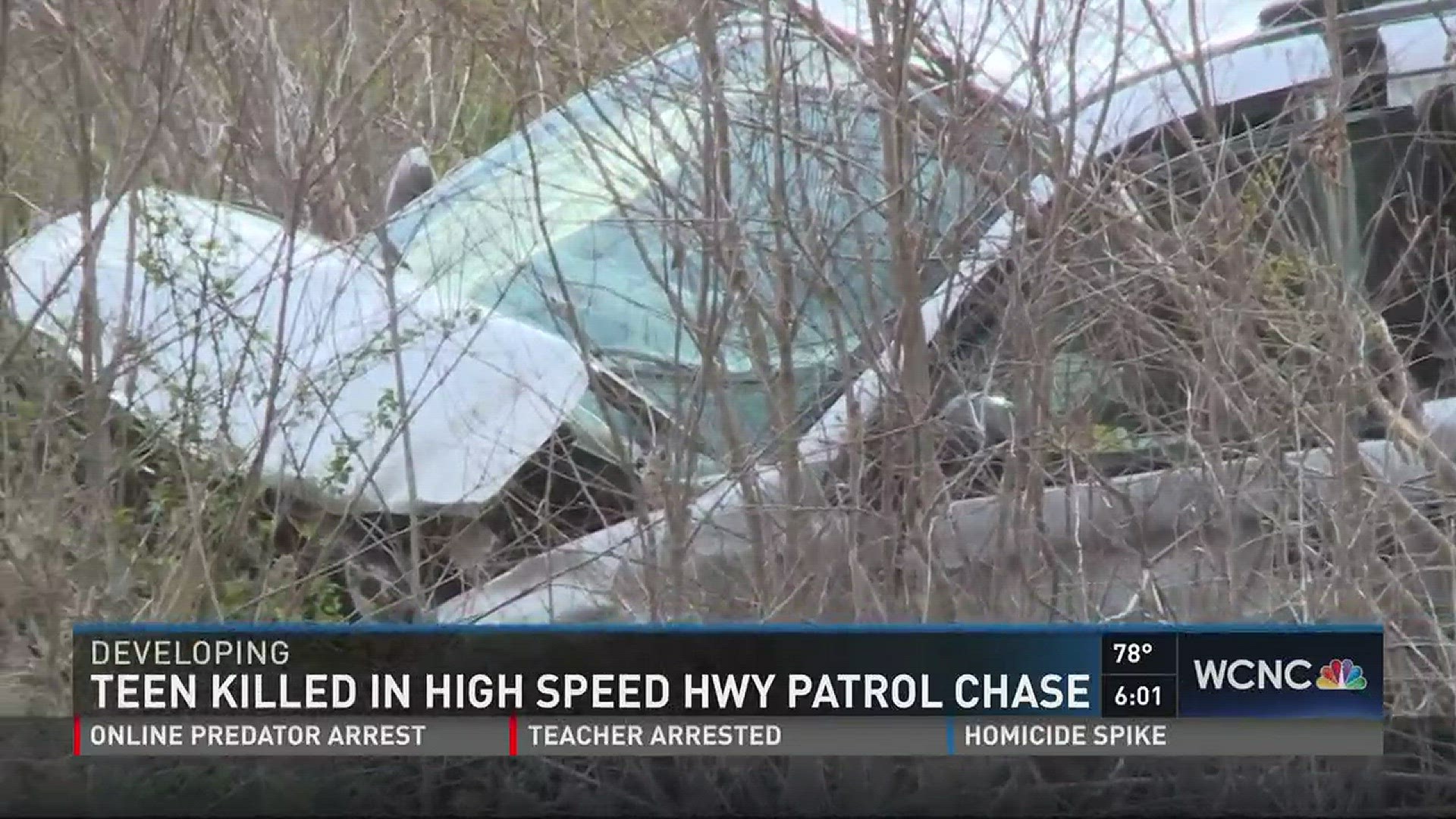 State agencies are investigating a trooper chase that ended in a crash.