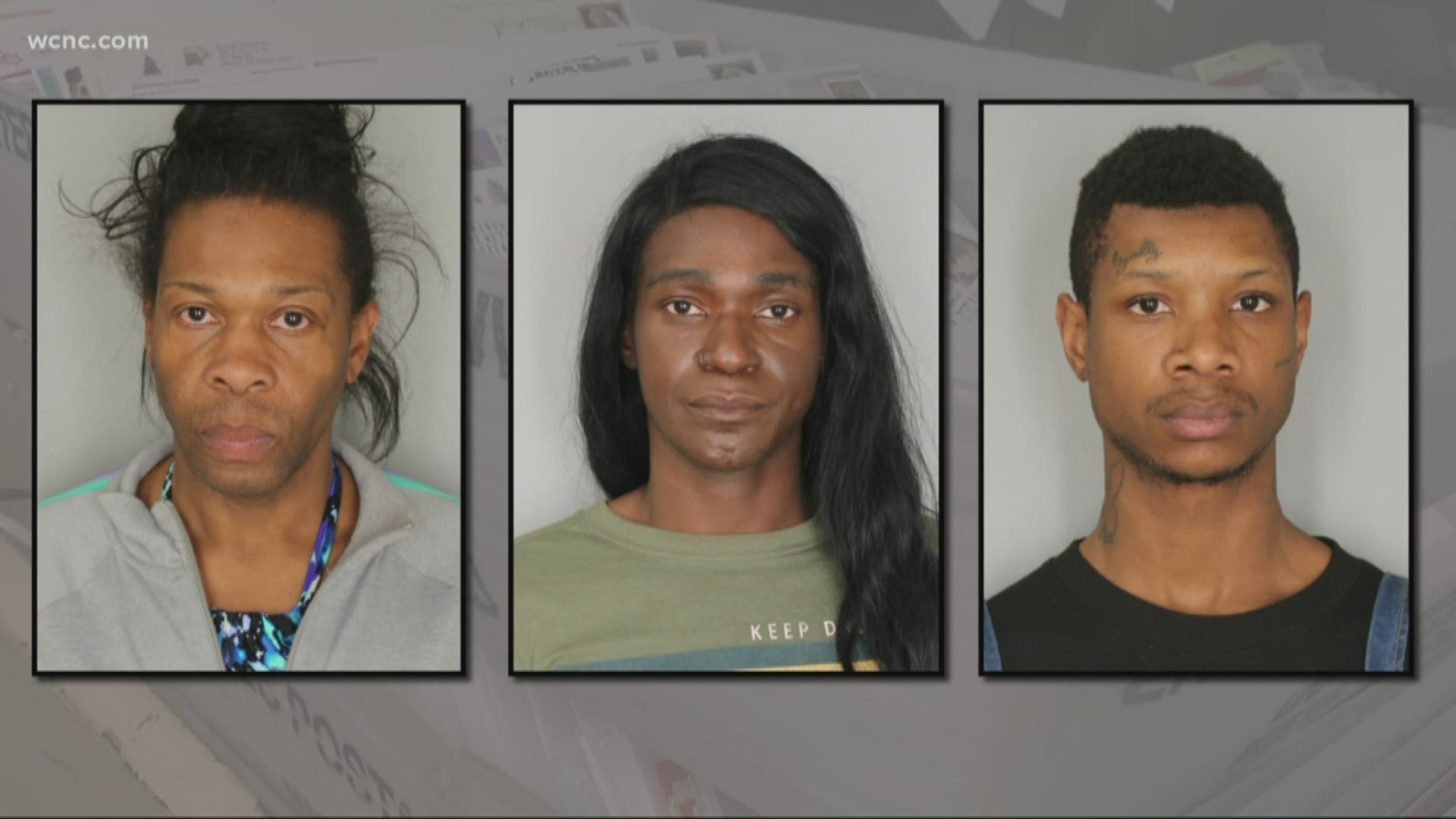 Three suspects were arrested after police found stolen mail in their hotel room. Detectives said the suspects used the mail to steal personal information.