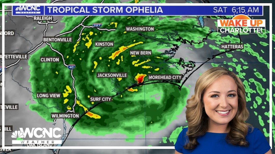 Tropical Storm Ophelia approaching North Carolina Coast - Ocean Weather  ServicesOcean Weather Services