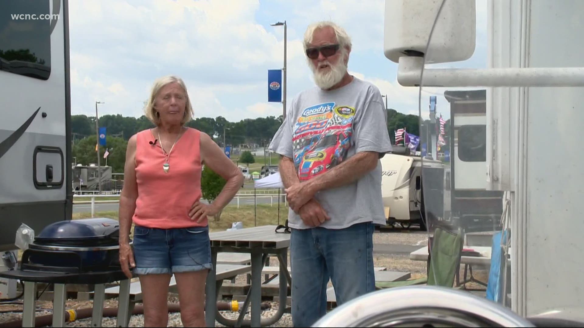 Sandy and Diane MacLaren are on a mission to attend every NASCAR race in the U.S. this year