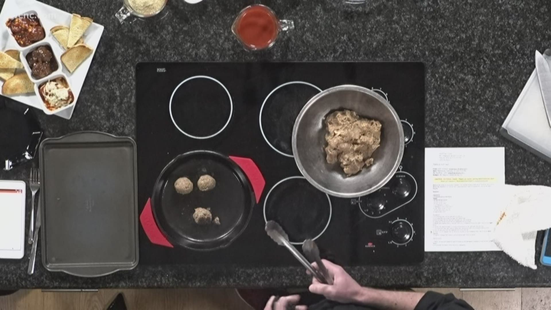 Chef Jack Acheson gives us the recipe for The Wine Loft’s delicious meatballs.
