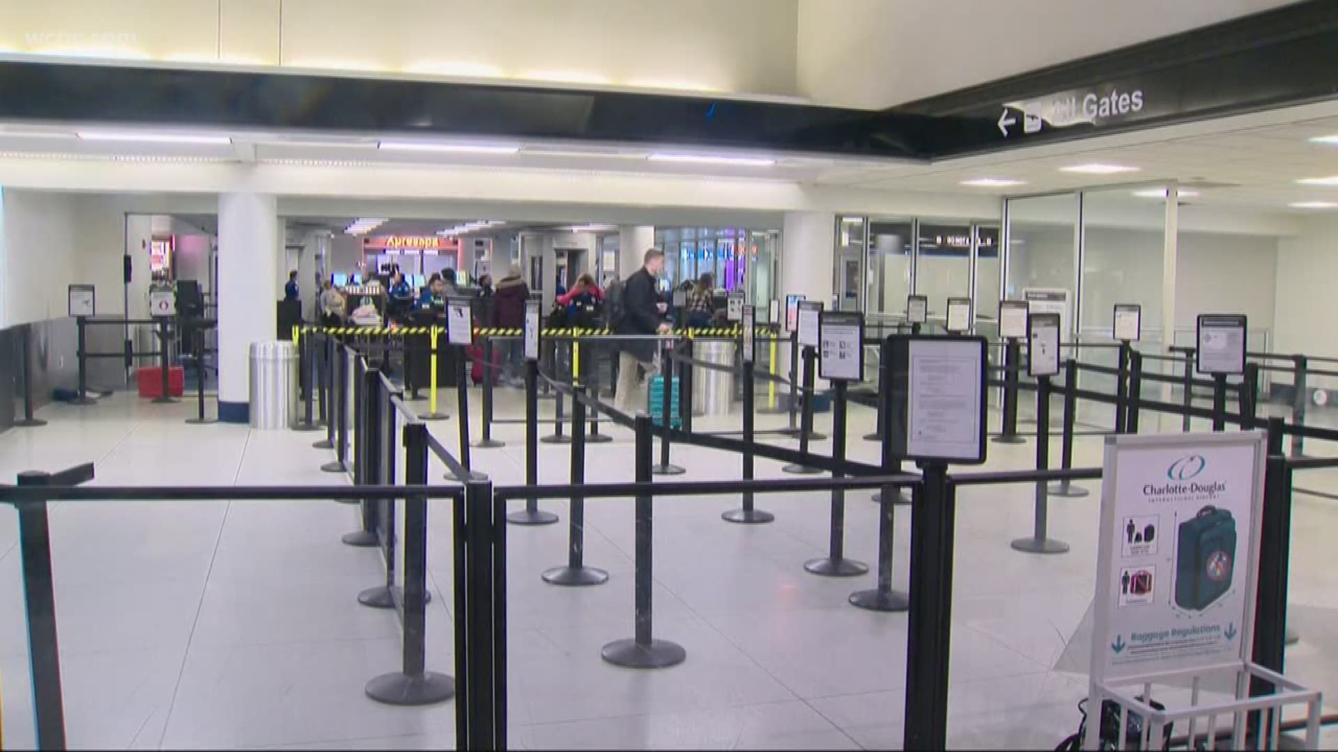 WCNC spoke to the wife of one TSA officer who says her husband will keep showing up as long as this shutdown lasts.