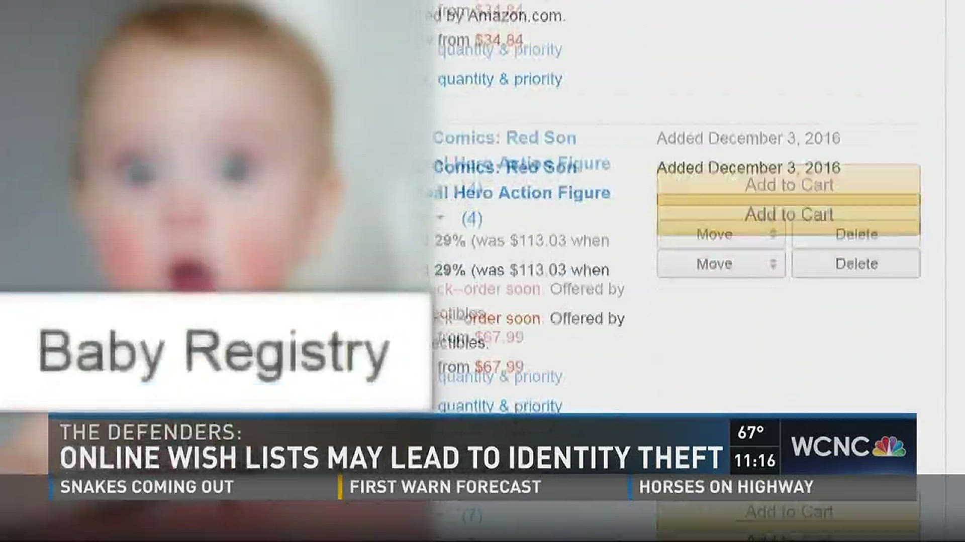 The Defenders: Online wish lists may lead to identity thefts