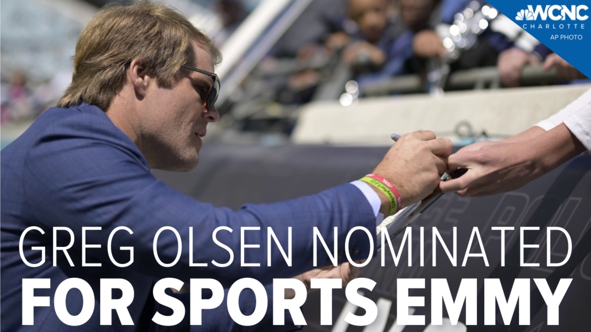 The former NFL tight end earned a Sports Emmy nomination for his work during Fox broadcasts last season.