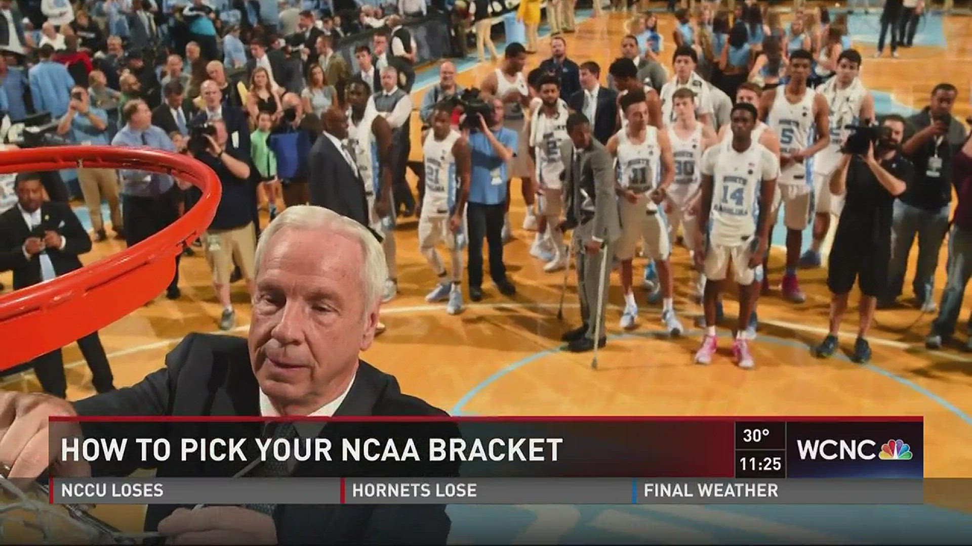 It's that time of the year: College basketball fans are filling in their brackets.