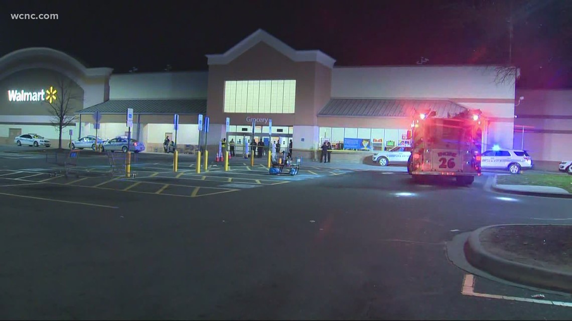 CMPD responds to Charlotte Walmart after reports of gunshots