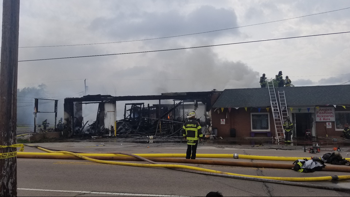 Multiple businesses damaged by 4alarm fire in downtown Kannapolis