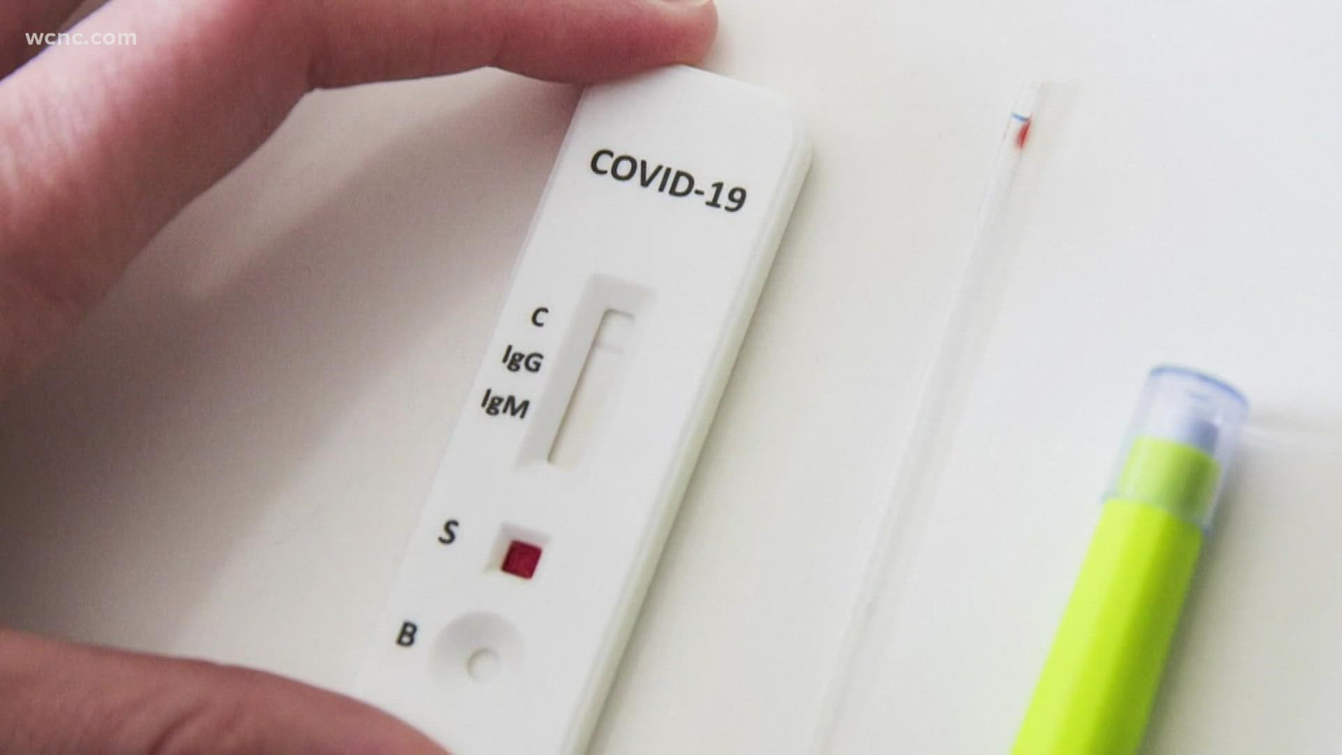 The demand for at-home COVID-19 testing is through the roof. South Carolina is trying to help that by distributing thousands of tests to health departments.