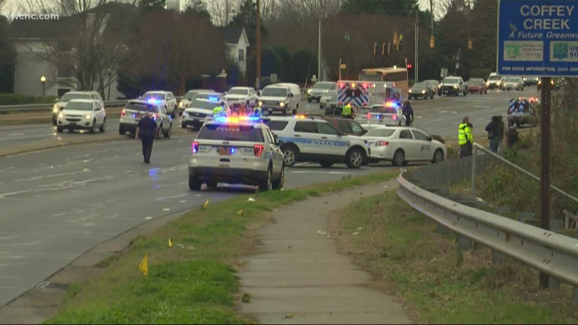 1 killed in pedestrian crash in Charlotte, driver charged