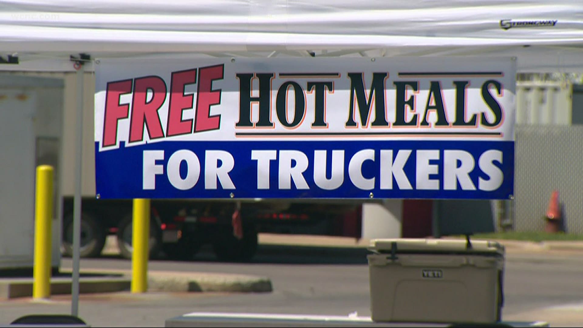 A new GoFundMe page was created to raise the funds to provide hot meals to truck drivers as they stop in Monroe, North Carolina.