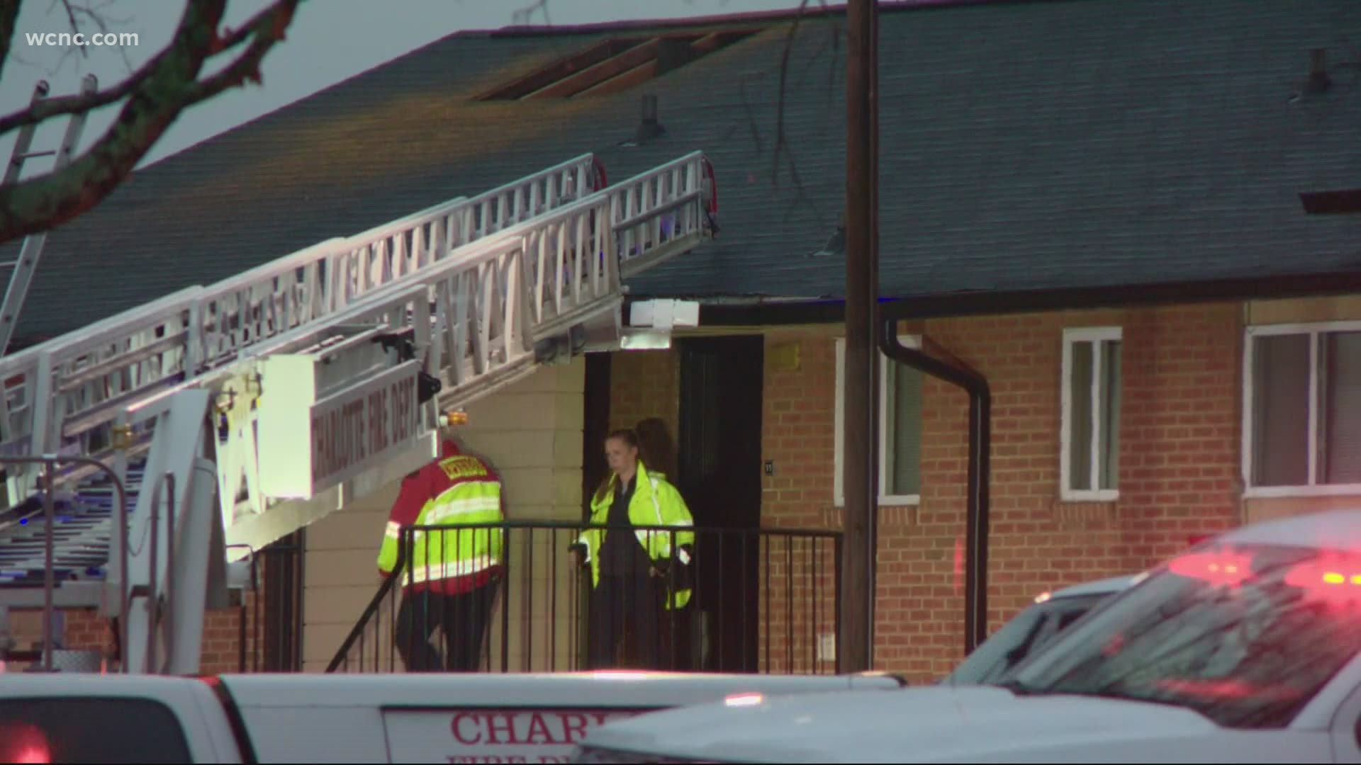 Charlotte Fire wanted to thank the children for their quick action when they smelled smoke inside the apartment.