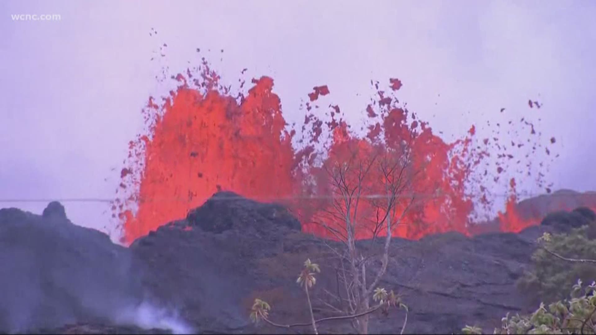Hawaii's Big Island remains under a state of emergency. The volcano there is erupting repeatedly, destroying more homes over the weekend, and now lava is flowing into the ocean.