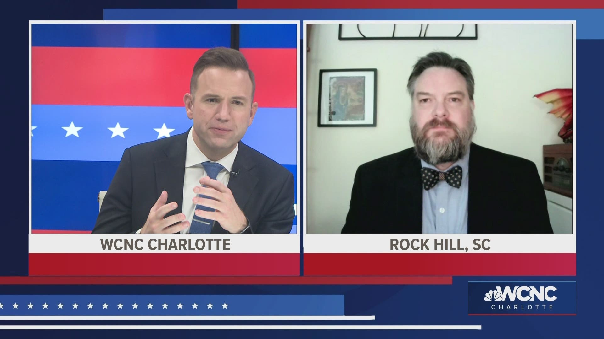 Ben Thompson gets a temperature check on Pres. Biden's first 100 days with a Wintrhop politics professor along with reactions to the Rock Hill shooting.