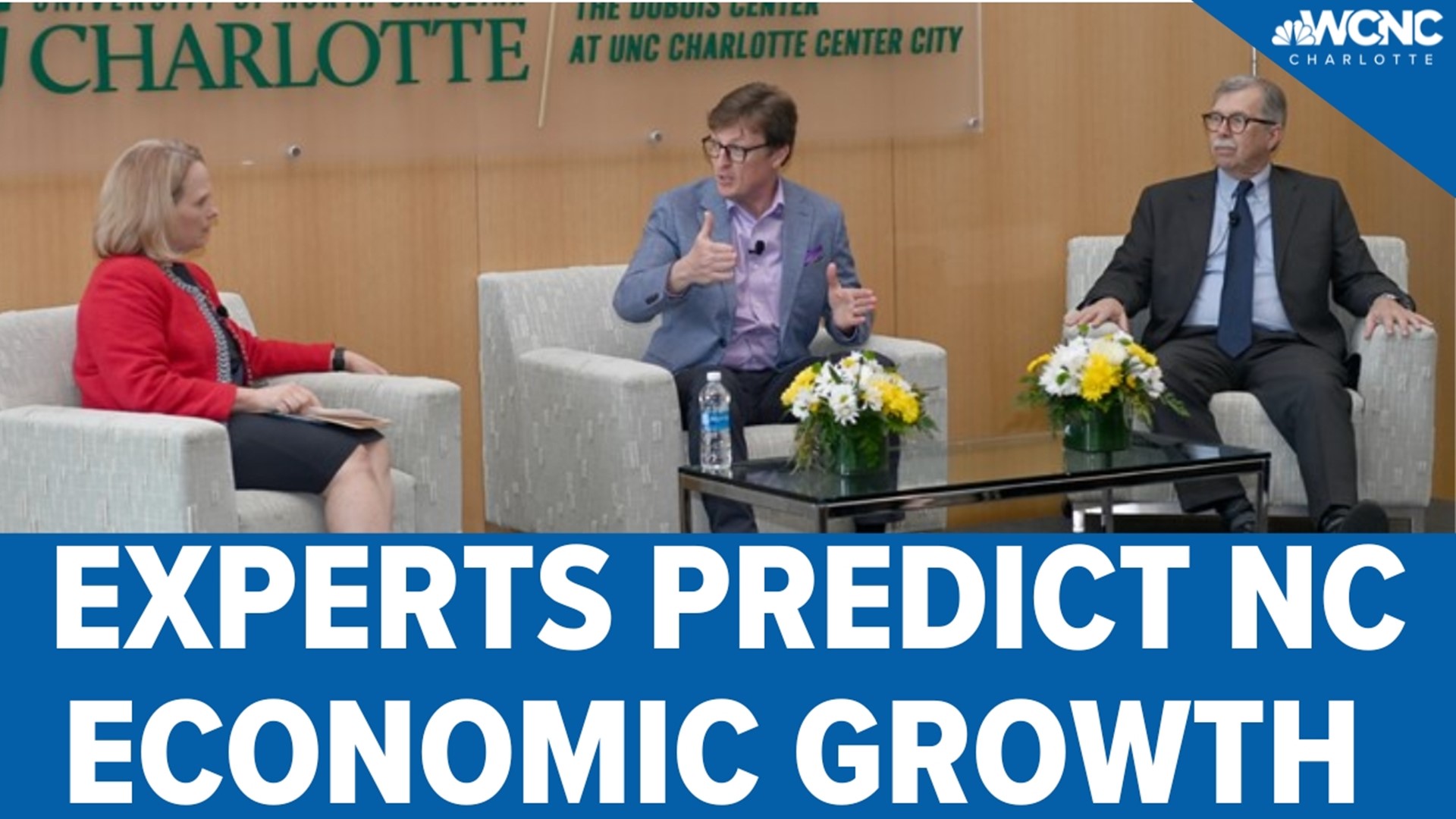 Charlotte-area experts believe North Carolina's economy will grow this year, with gross domestic product (GDP) increasing 1.6% since 2022.