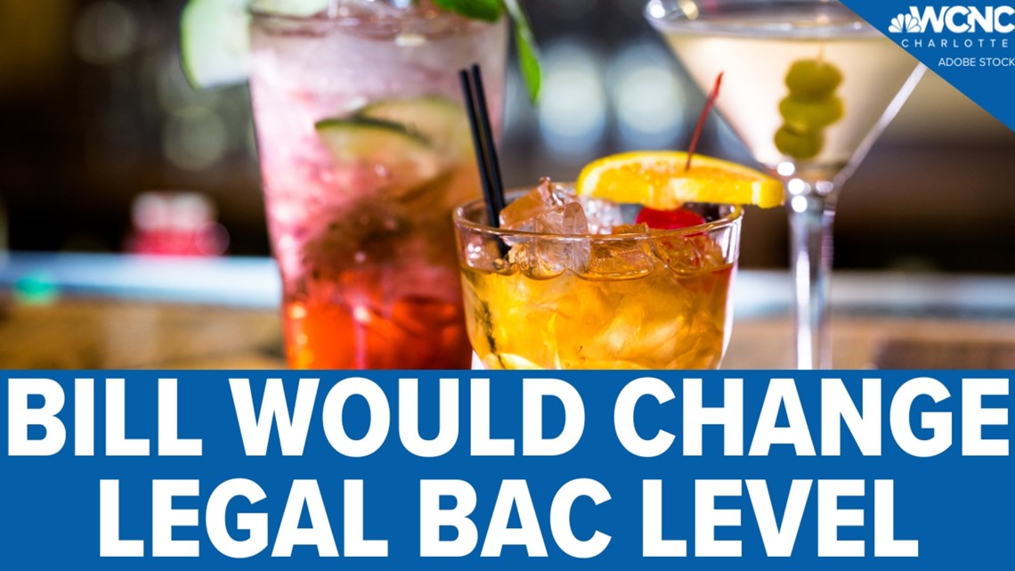 Bill to lower legal BAC limit filed in the North Carolina House