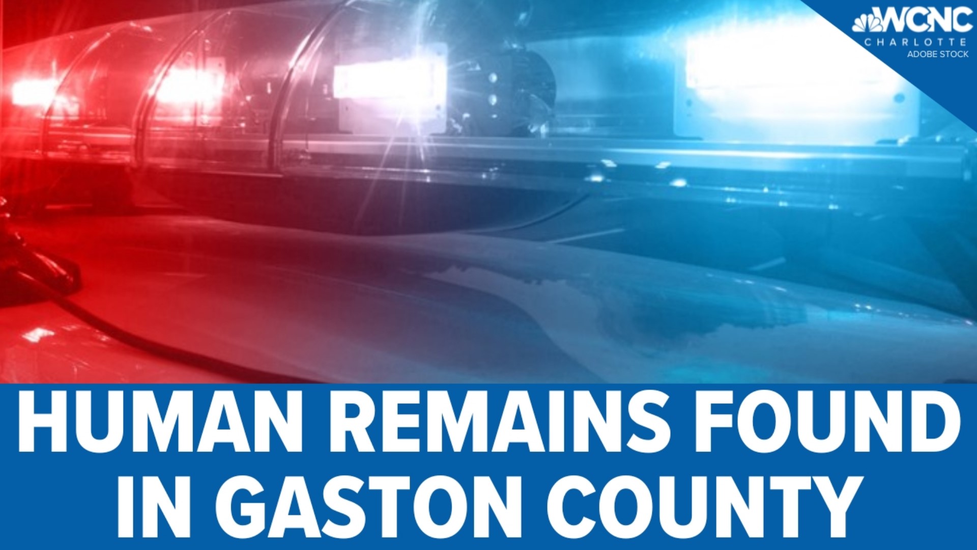 Gaston County Police are investigating after human remains were discovered Wednesday morning.