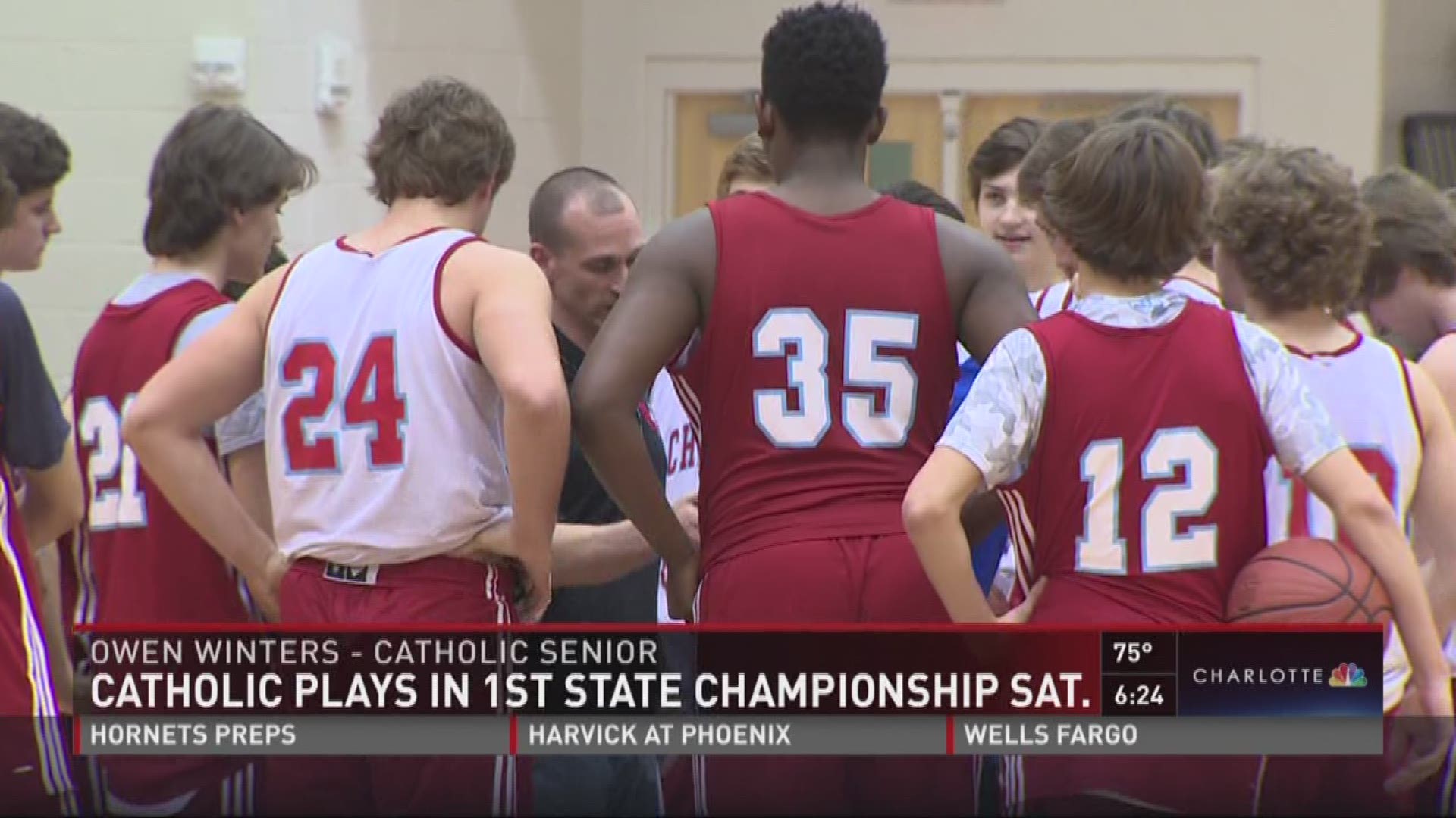 Charlotte Catholic boys playing for firstever state championship