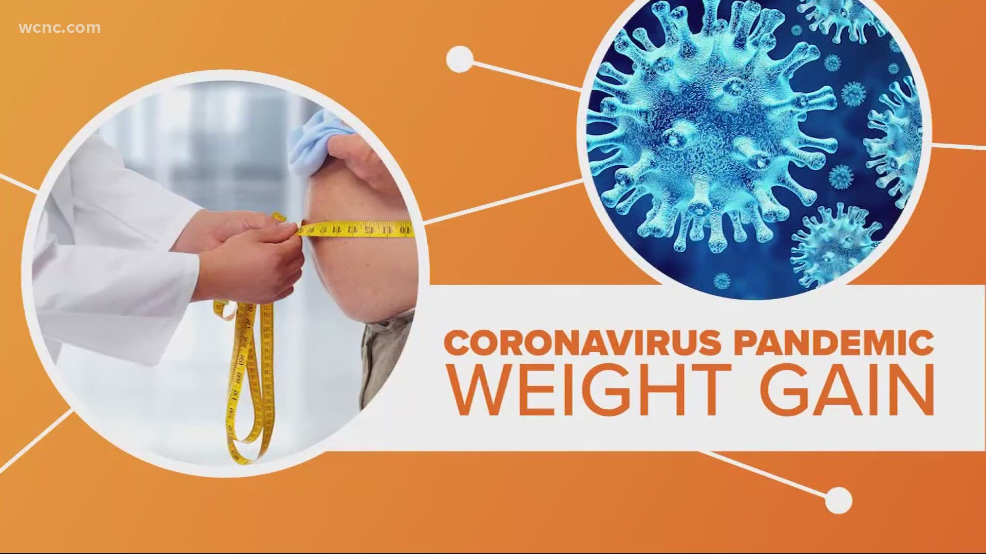 New research founds that as more people stay home with less physical activity outside during the pandemic, they're putting on some extra pounds.