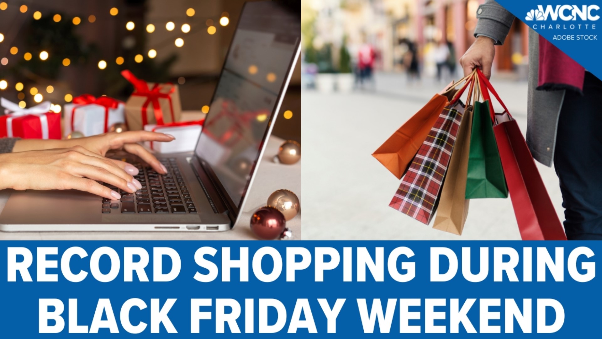 A record $196.7 million Americans shopped in stores and online from Black Friday to Cyber Monday.