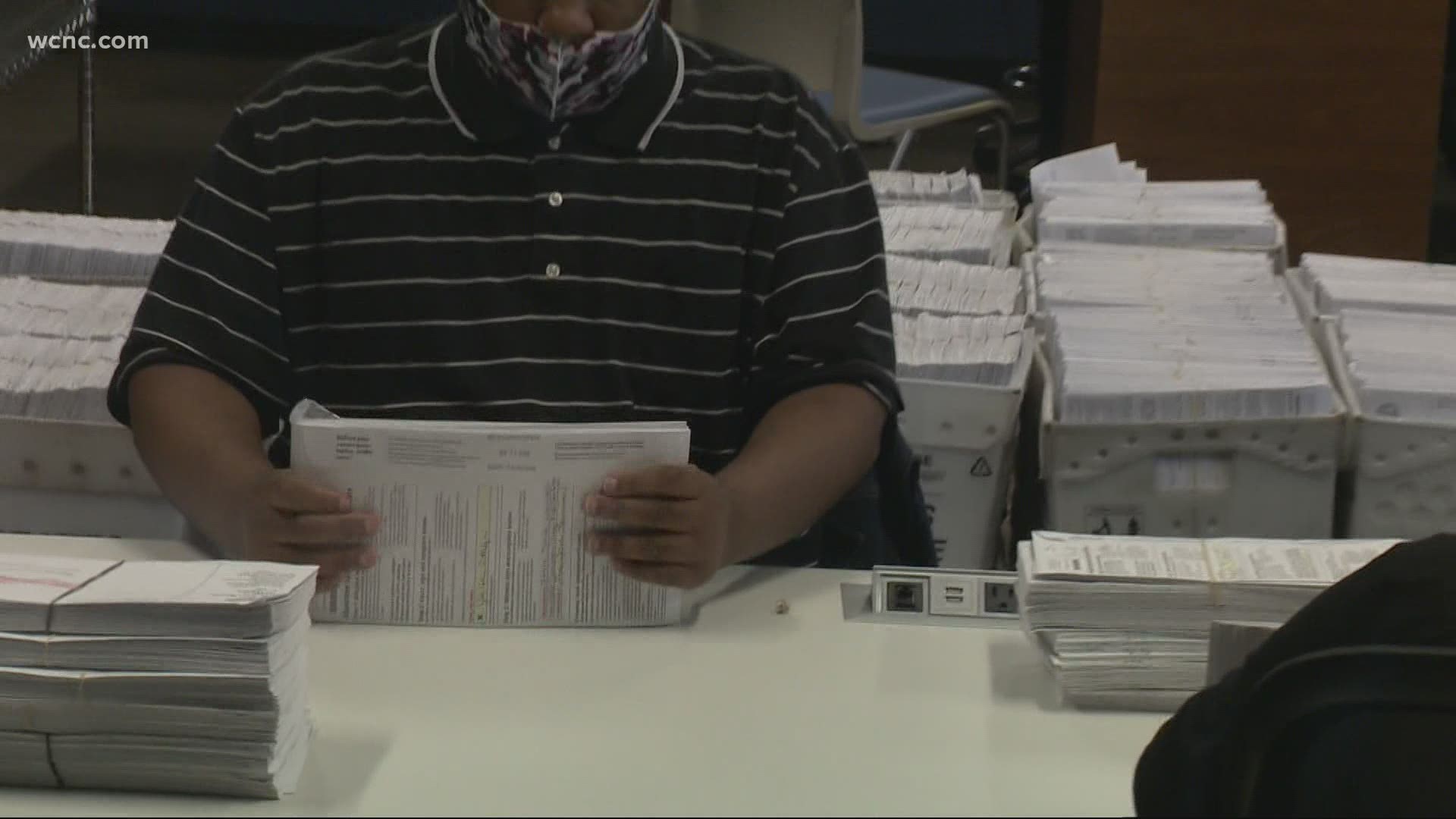 We look into what's being done to secure and protect these ballots as the election is over a month away.