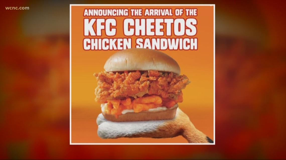 KFC Announces Cheetos Chicken Sandwich Wcnc Com